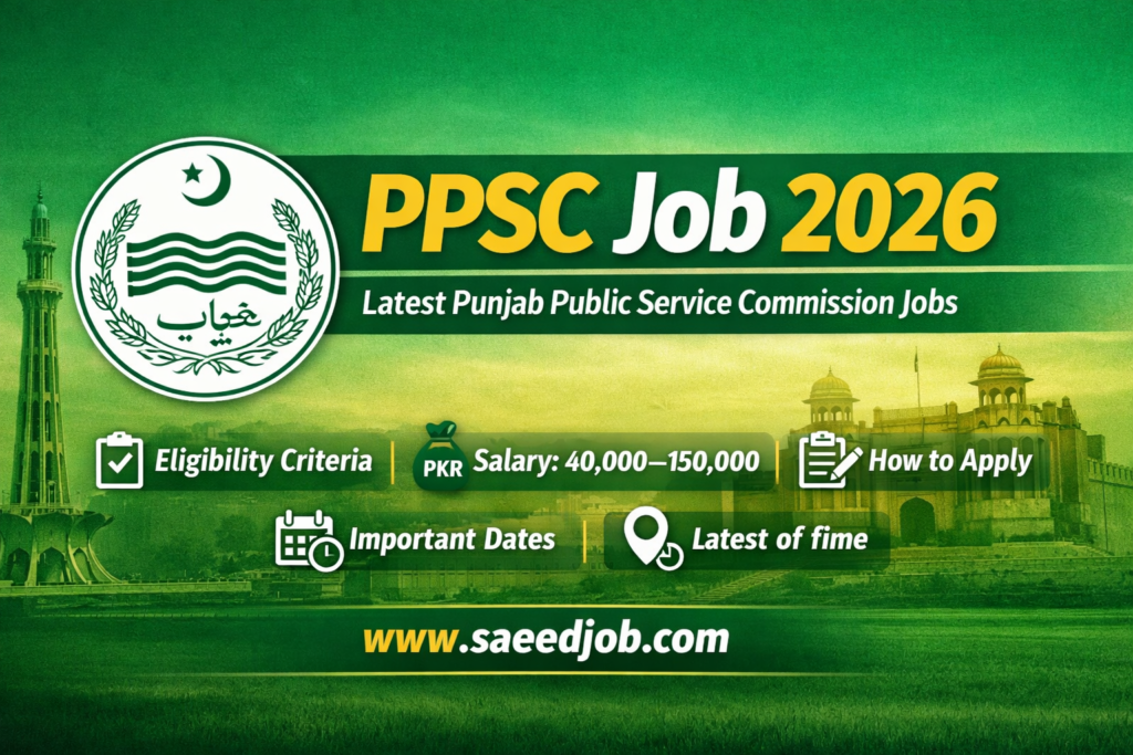 PPSC Job 2026