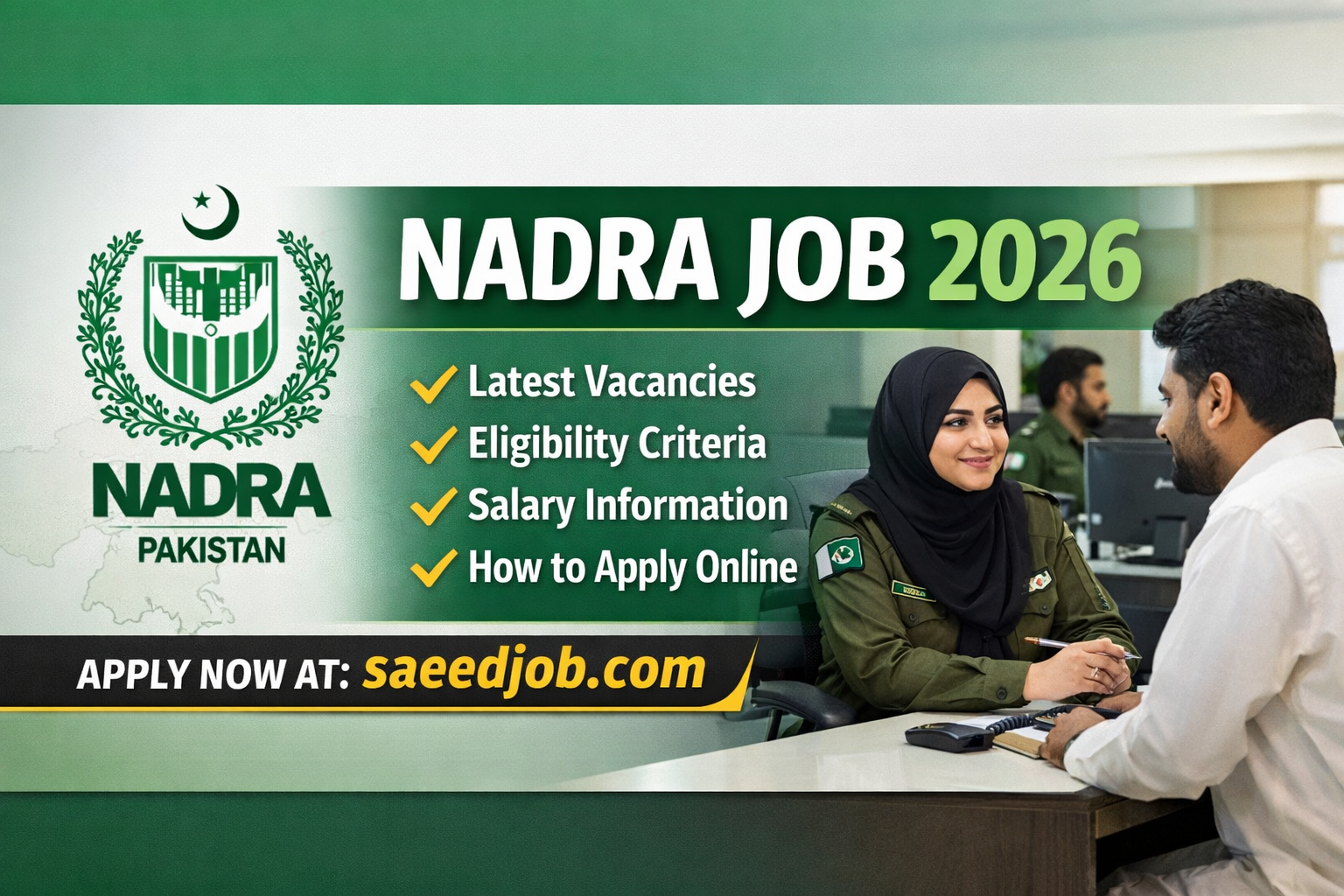 NADRA Job 2026