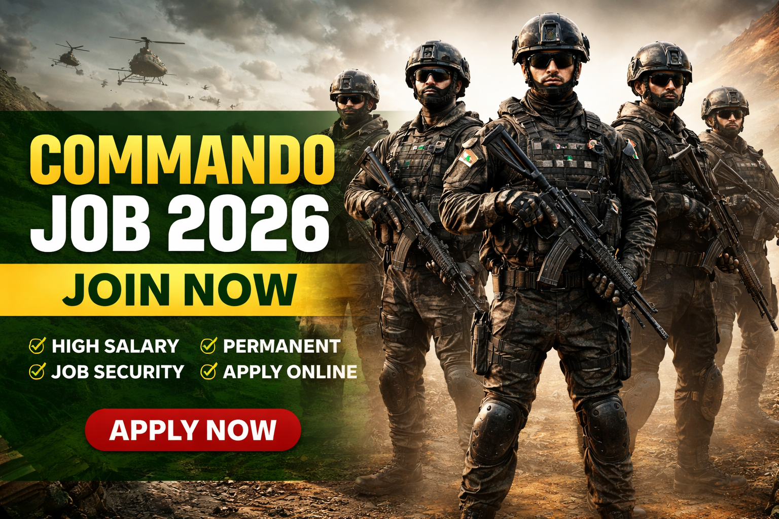 Commando Job 2026
