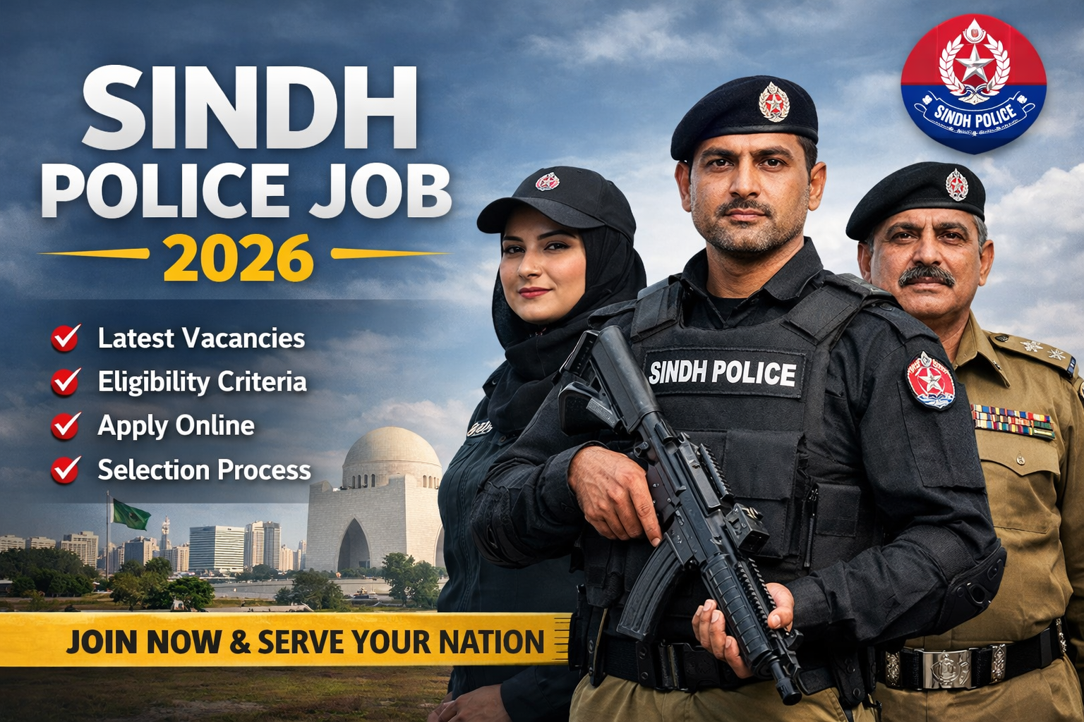 Sindh Police Job 2026
